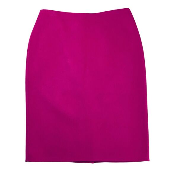 Talbots Dresses & Skirts - Talbots Hot Pink Wool Blend Straight Pencil Skirt Women's 4 Career Work Dress